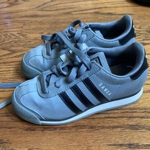 Gray kids adidas
